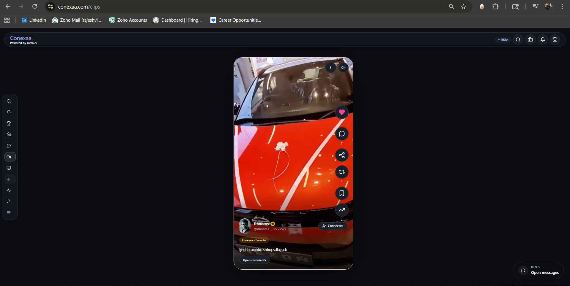 Conexaa supporting screenshot 2