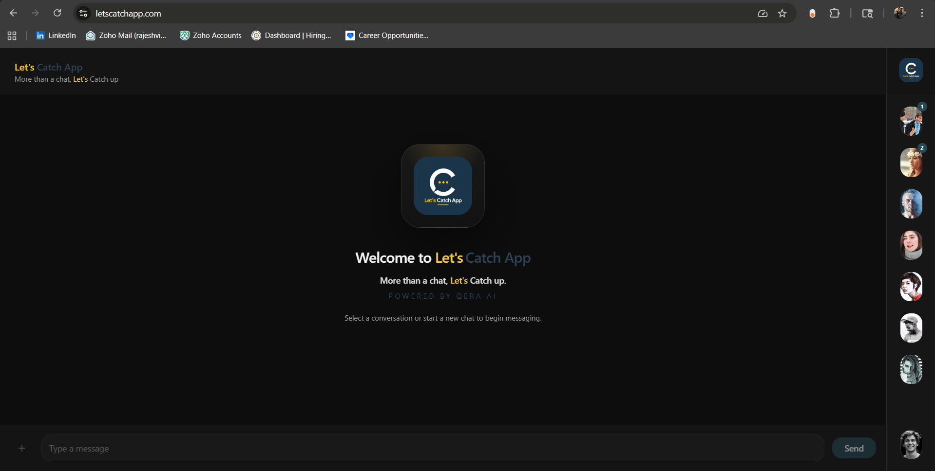 Let’s CatchApp main product screenshot