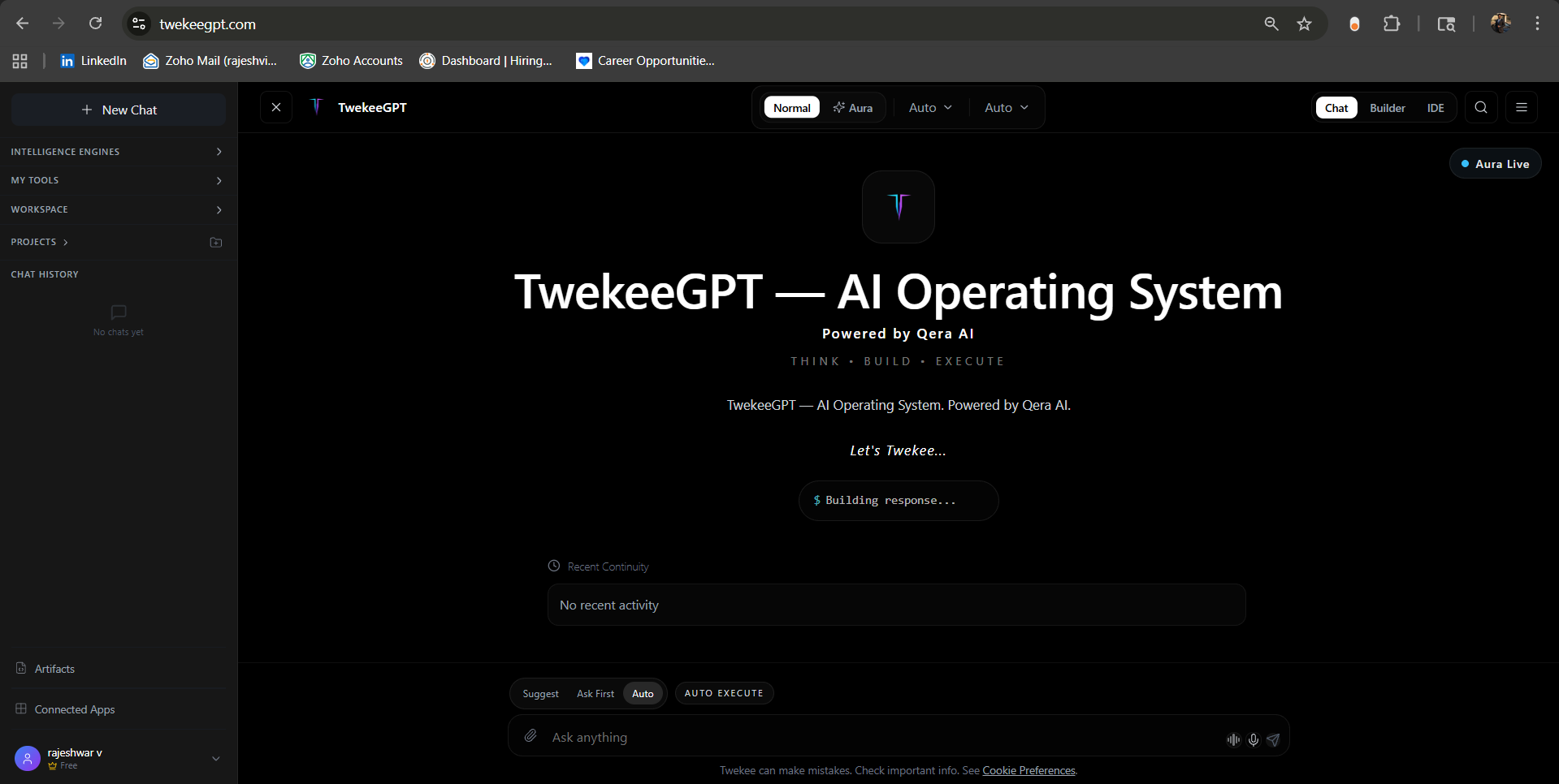 Twekee main product screenshot